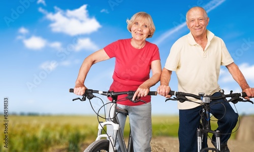 Senior Adult, Healthy Lifestyle, Exercising.
