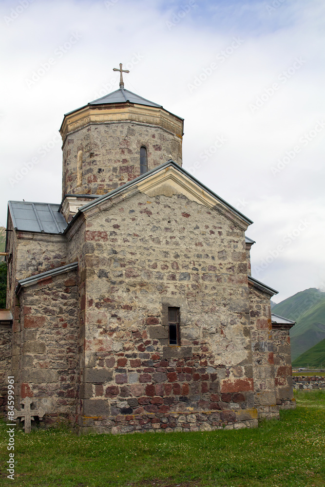 The church in the village of Almasiani (Basilan). Georgia