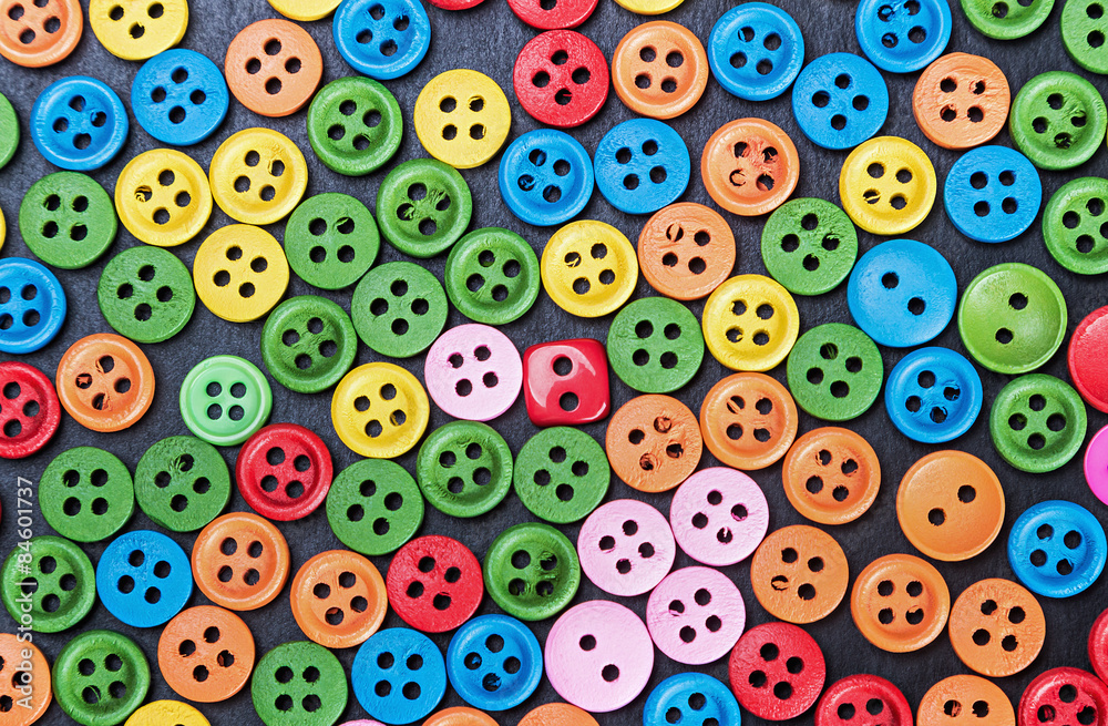 Mixed coloured bright buttons background Mixed coloured bright buttons background