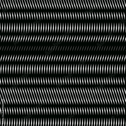 Striped psychedelic background with black and white moire lines