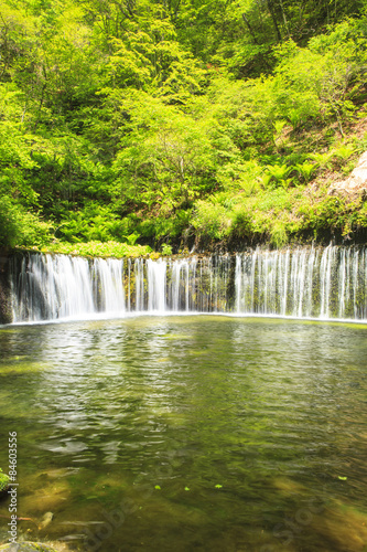 Karuizawa Shiraito Waterfall  Nagano  Japan