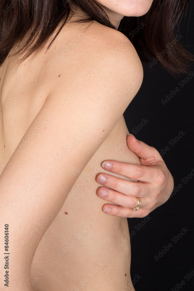 Sensual brunette woman posing for the camera Sensual brunette woman posing for the camera