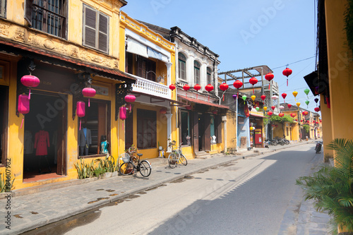 Hoi An ancient town. Hoian is recognized as a World Heritage Sit