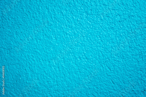 Blue textured concrete wall