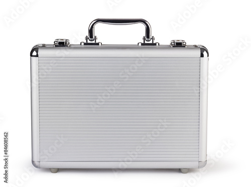 Картината върху платно metallic suitcase