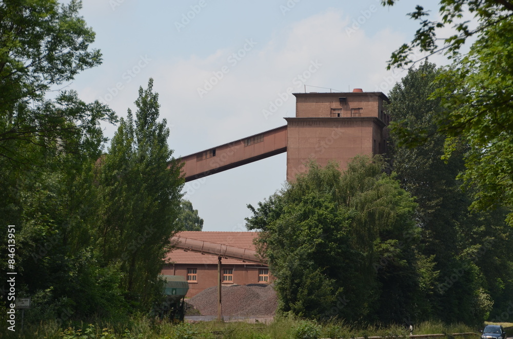 Fototapeta premium Zeche Wohlverwahrt