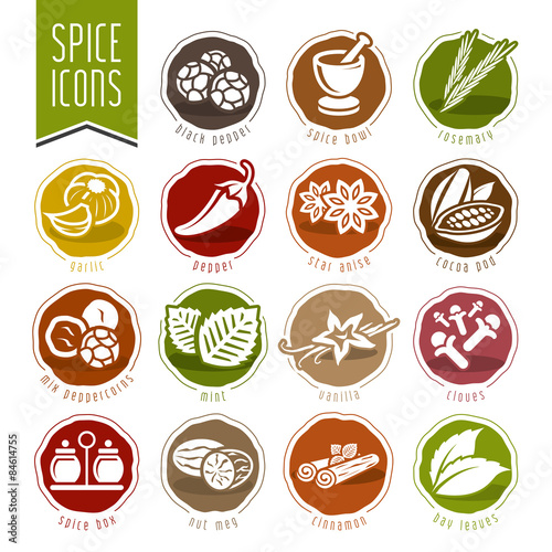 Spice icon set