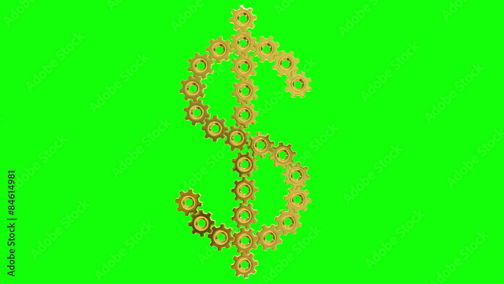 World currency, 3D animation. World currency, 3D animation.