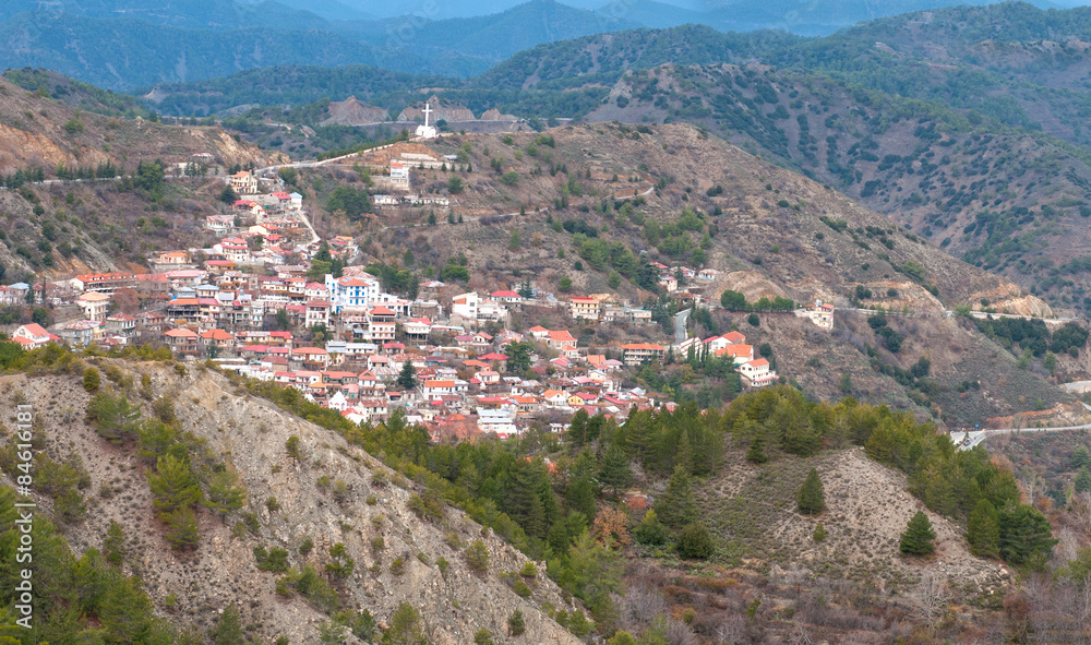 Mountain village of Pedoulas, Cyprus