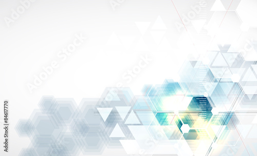 Abstract new progressive technology for business solutoin