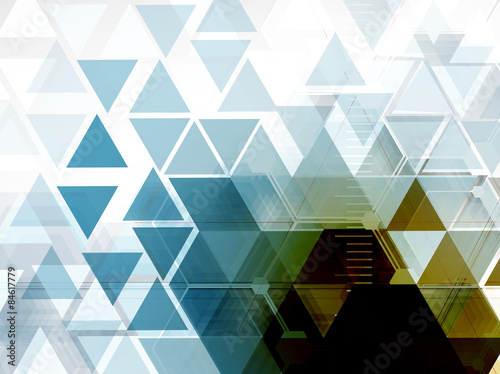 Abstract new progressive technology for business solutoin