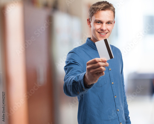 cool young-man credit card