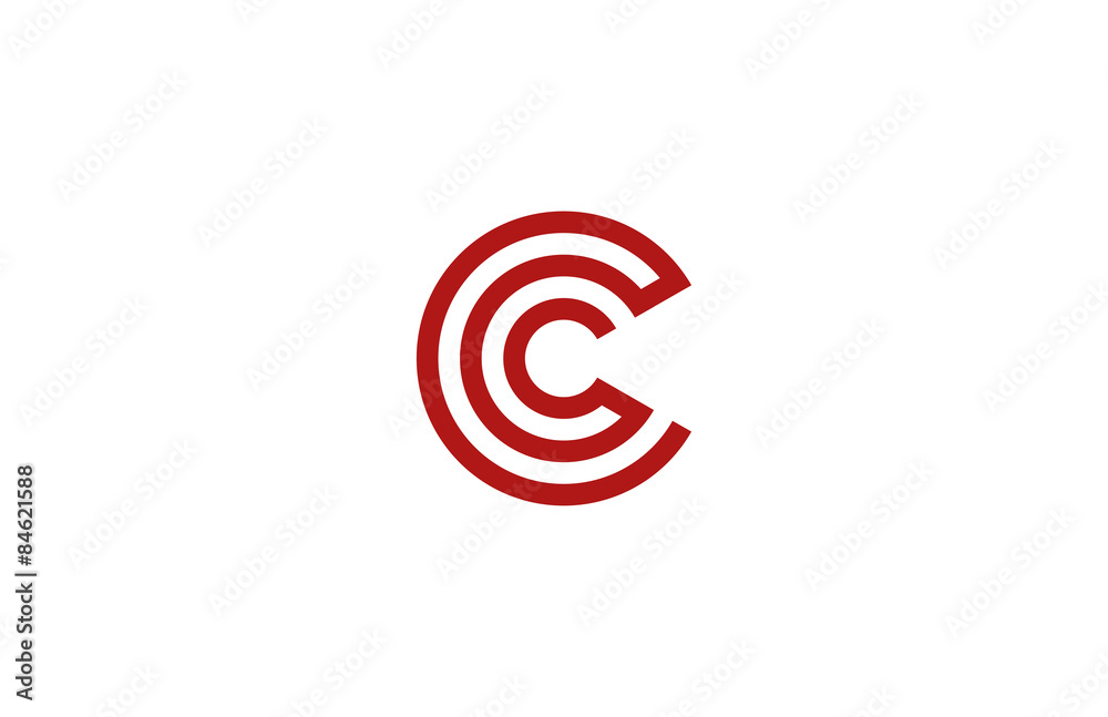 Letter C Logo vector alphabet design element template. ABC conce Letter C Logo vector alphabet design element template. ABC conce