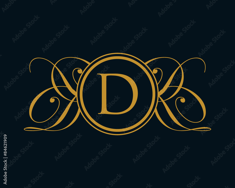 Luxurious Royal Elegant Logo D Luxurious Royal Elegant Logo D