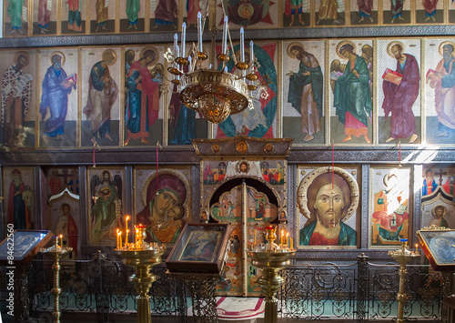 Photos The iconostasis of the Russian Orthodox Church