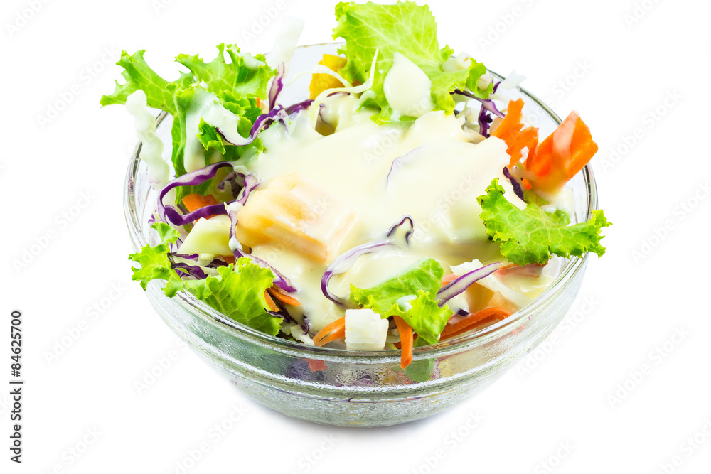 salad. salad.