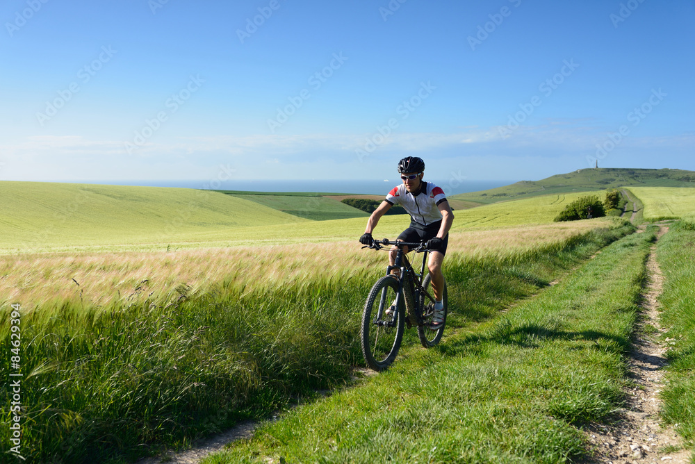 vtt en plein campagne