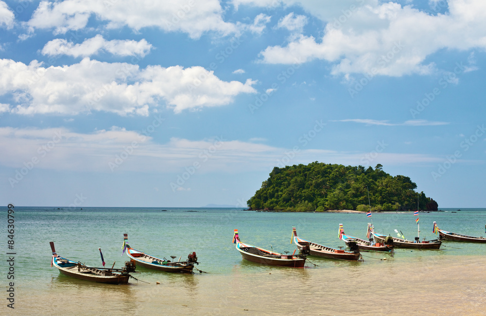 Thai Long Boats