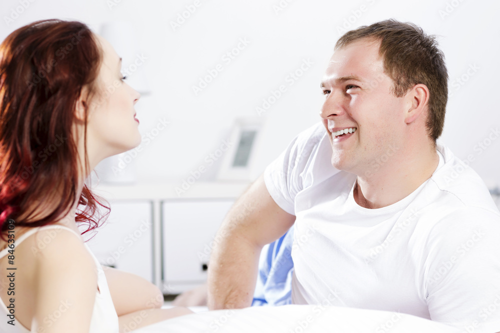 Fototapeta premium Woke up together