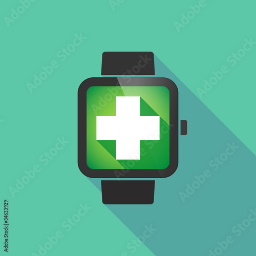Smart watch with a pharmacy sign
