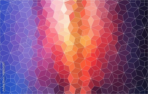 Abstract  mosaic colorful background