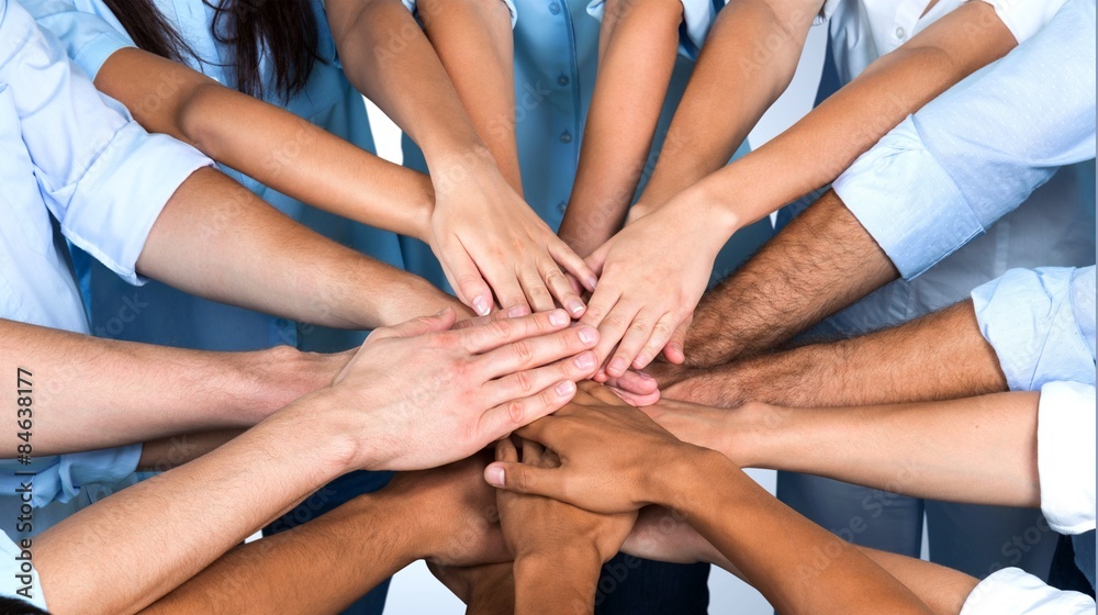 Human Hand, Teamwork, People. Human Hand, Teamwork, People.
