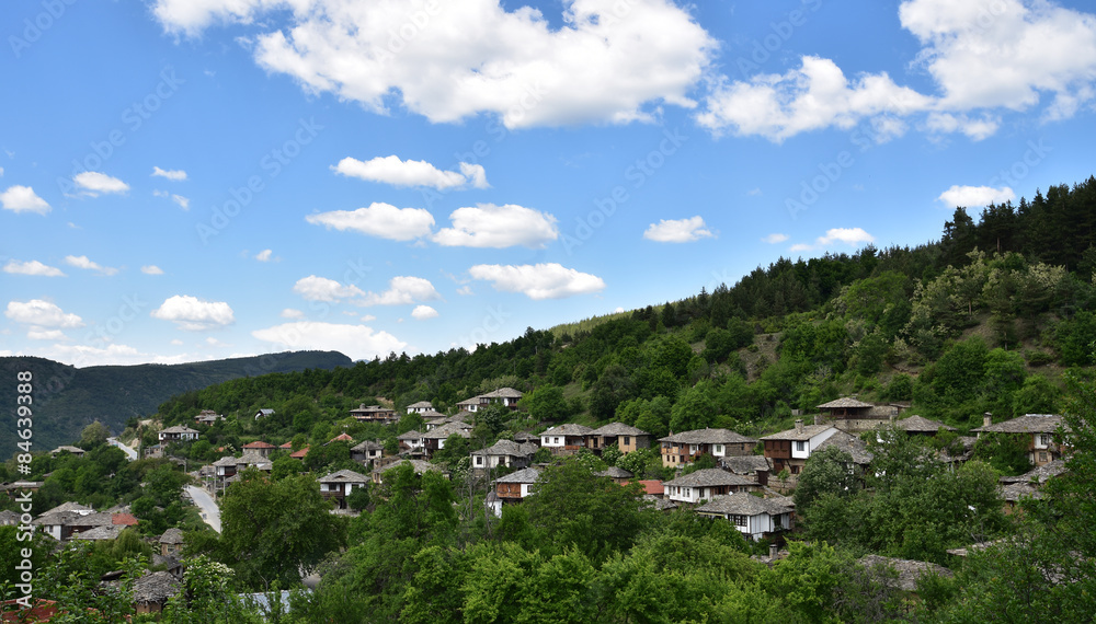 Bulgarian village Leshten