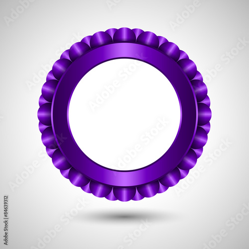Abstract scale frame or button. Editable vector. Eps 10