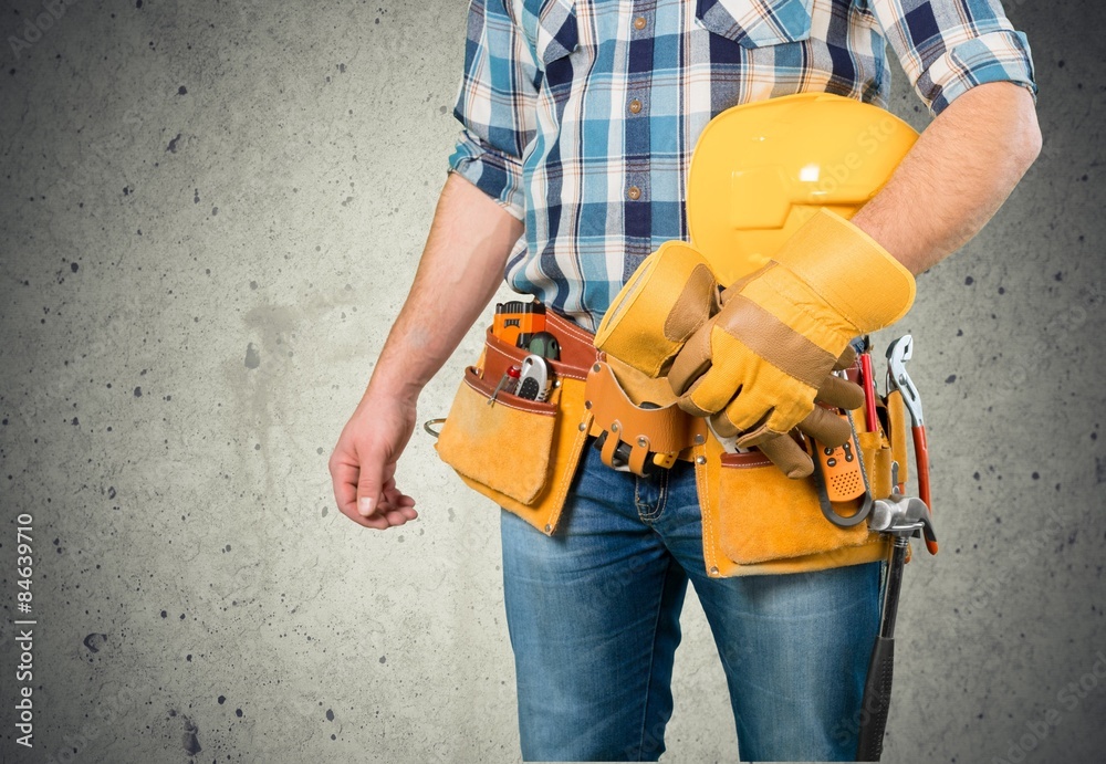 Repairing, tractor, building. Repairing, tractor, building.
