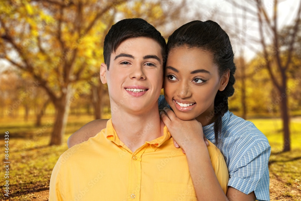 Fototapeta premium African Descent, Happiness, Cheerful.