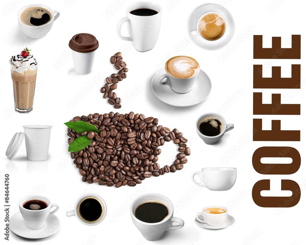 Obraz premium Cup, Coffee, Disposable Cup.