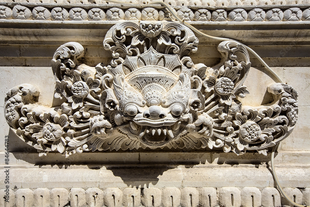 demon Kala, hindu temple, Nusa Penida, Indonesia