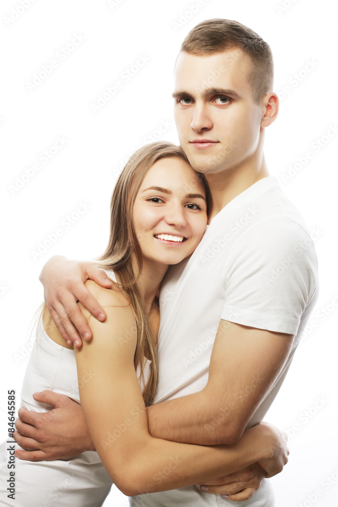 lovely happy couple hugging lovely happy couple hugging