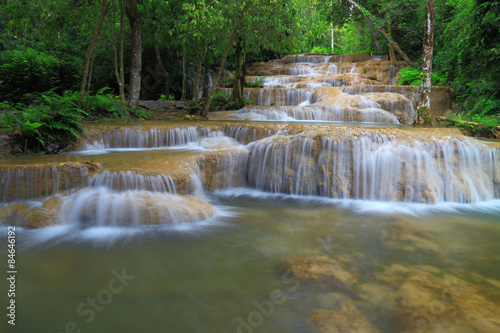 Fototapeta Naklejka Na Ścianę i Meble -  Waterfall in Thamphatai National Park , Thailand