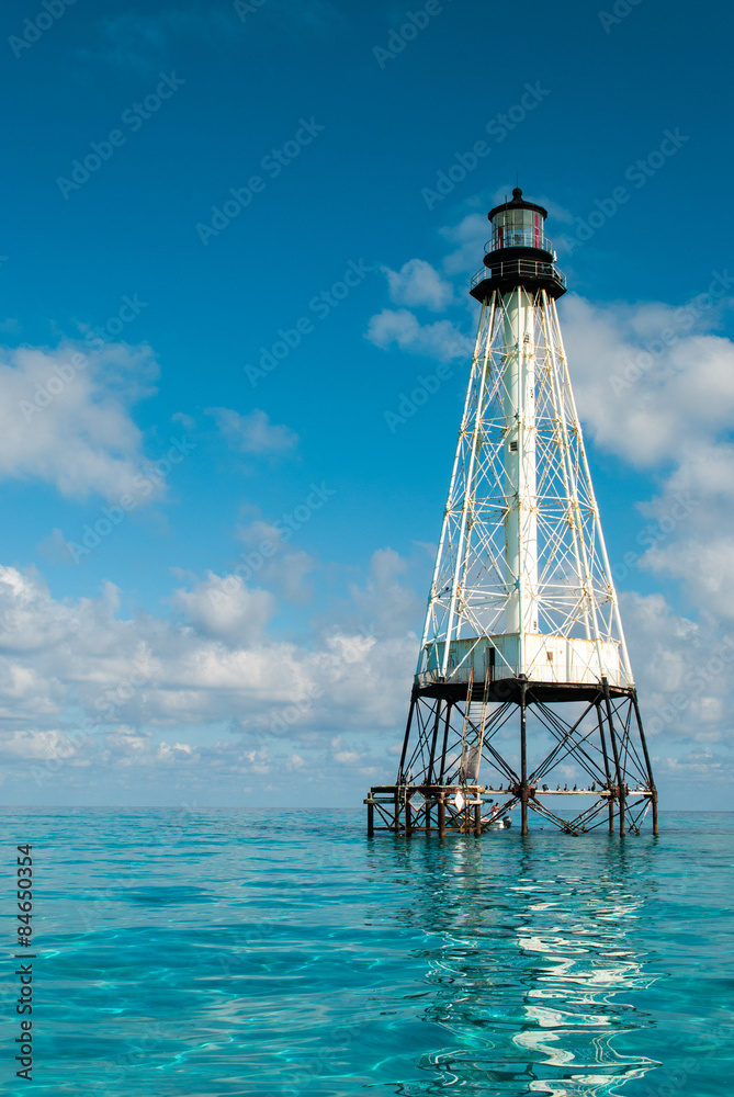 Naklejka premium Alligator Reef Lighthouse