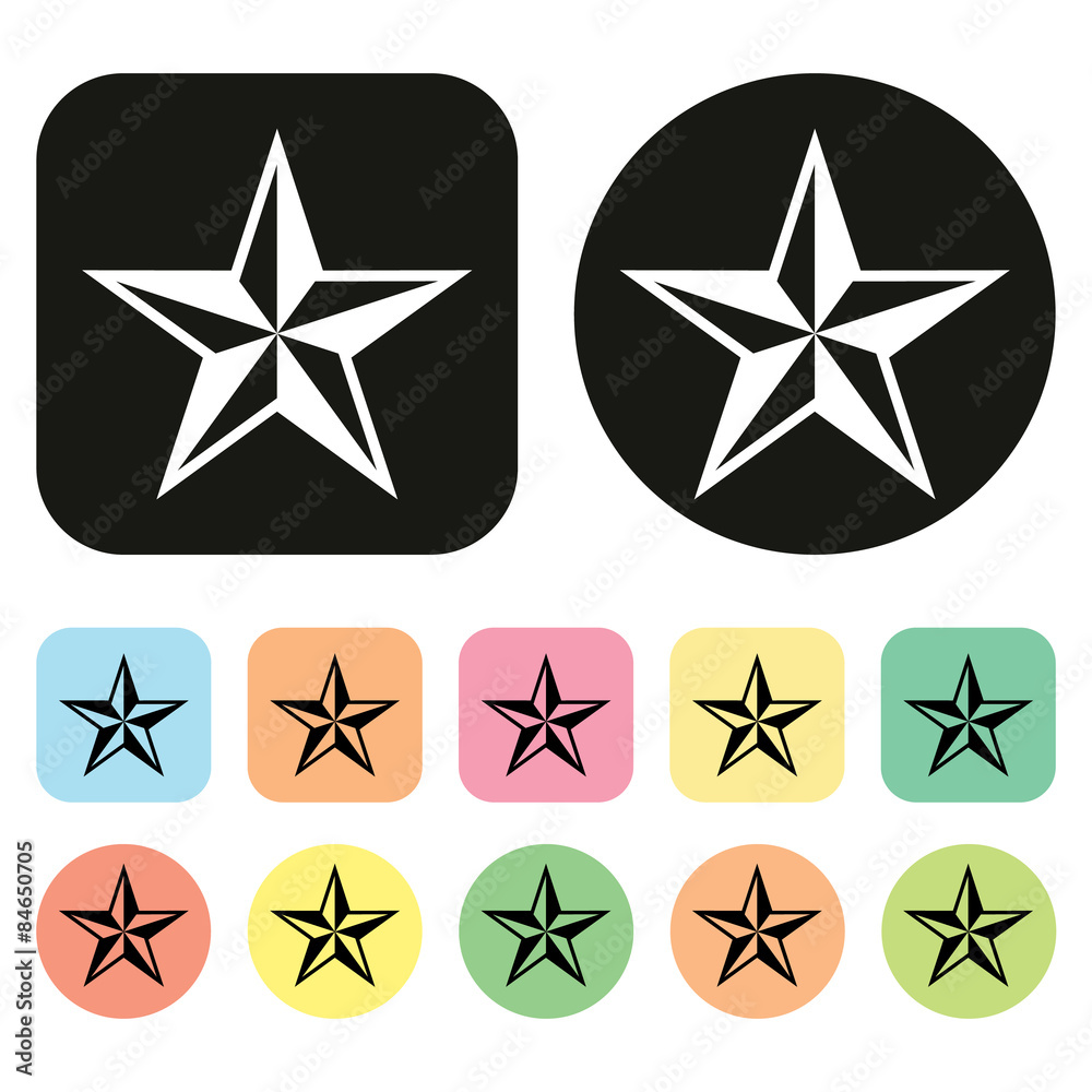 Obraz premium Military Ranks icon. Insignia icon. Vector