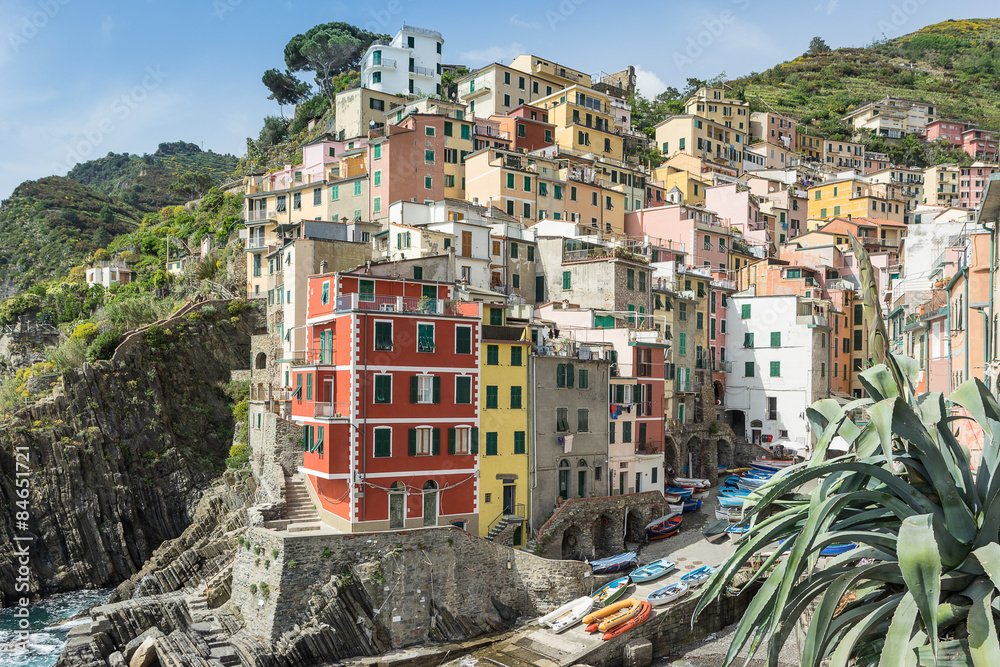 Riomaggiore on the Cinque Terre in Liguria