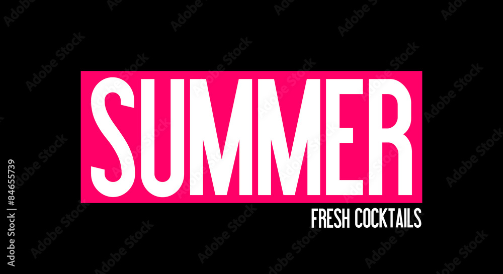 Summer - Fresh Cocktails Summer - Fresh Cocktails