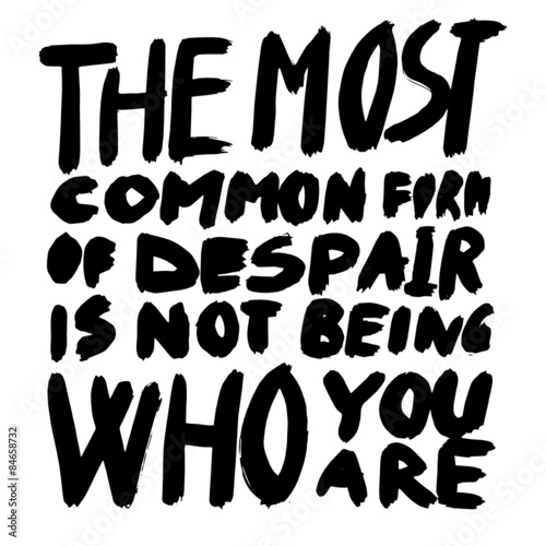 Vector handmade motivation quotes 