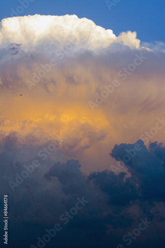 From the dark to the light - clouds above Szeged