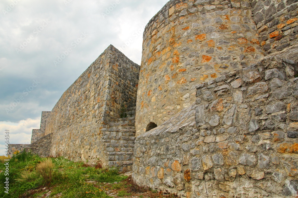 Old castle ruins in Slovenia