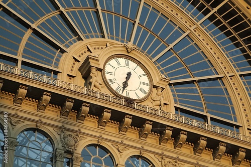 Railway station Keleti in Budapest photo