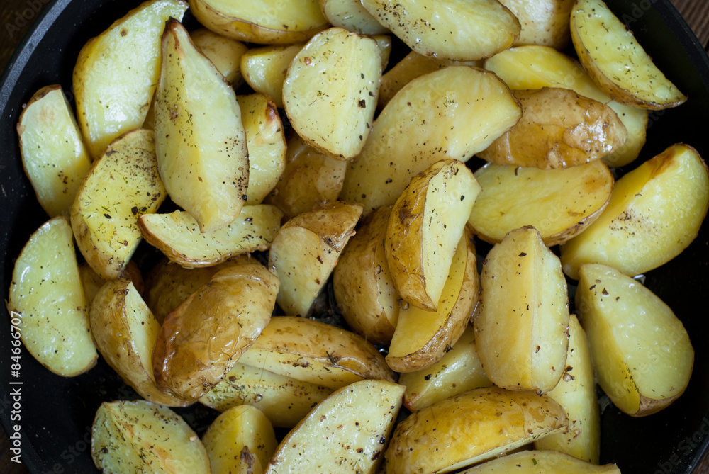 Baked potatoes