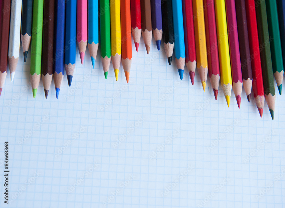 Obraz premium colored pencils