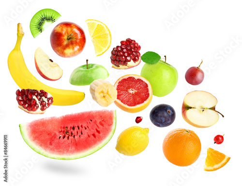 Fototapeta Naklejka Na Ścianę i Meble -  Ñolor fruits and berries