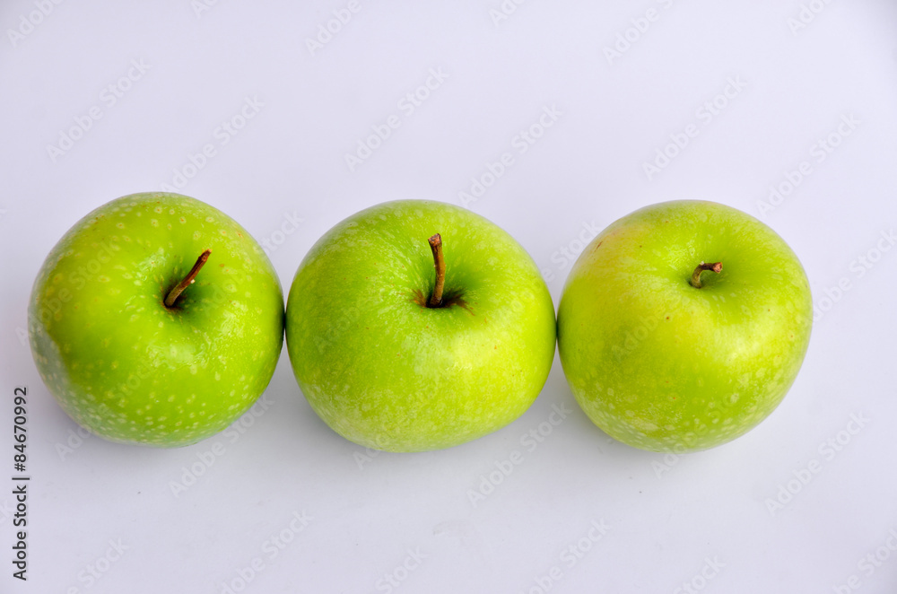 apple,green,isolated,white,backgorund,healthy,food,fresh,fruit