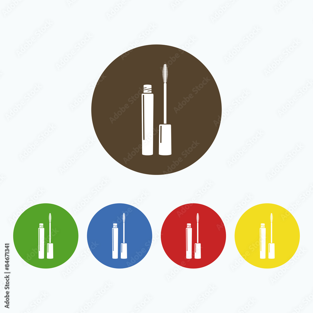 Simple icon mascara. Simple icon mascara.