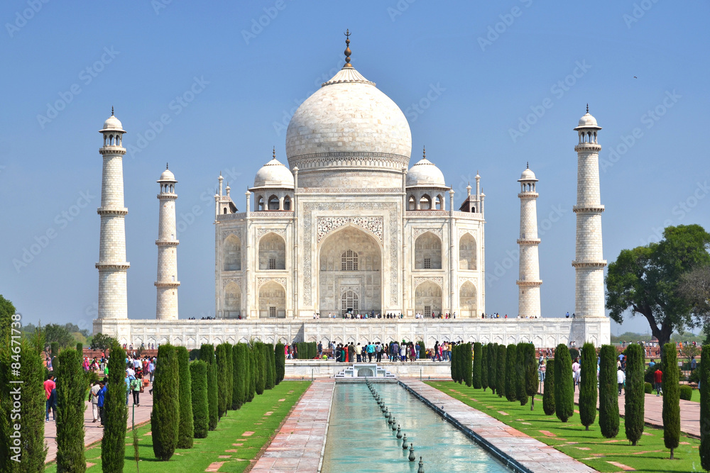 Fototapeta premium Taj Mahal. Agra, India