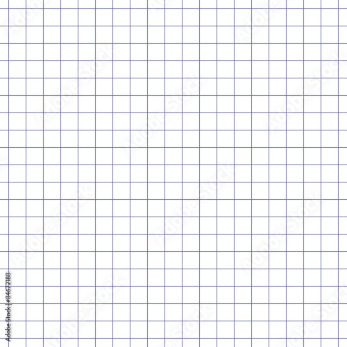 Vector seamless pattern paper exercise book in a cell.Texture notebook sheet.