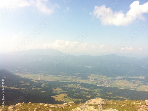 View To Drautal From Mt. Mirnock photo